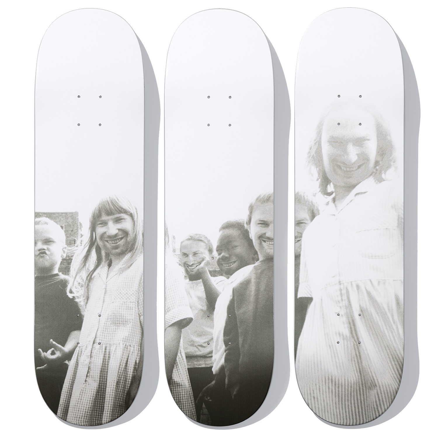 Supreme/Aphex Twin Come To Daddy Skateboard (Set of 3)